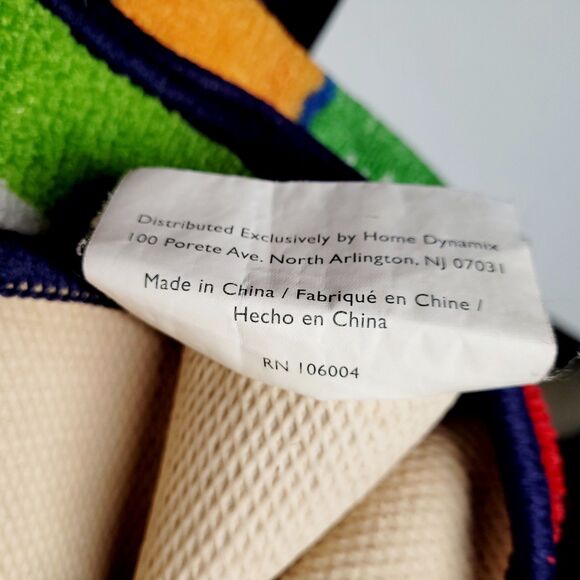 Eric Carle Official 51.5" x 36.5" Kids Area Rug Synthetic Elementary US Map EUC - Picture 5 of 5